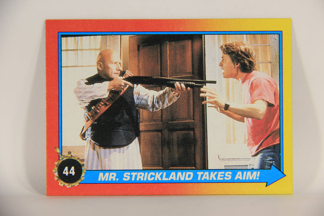 Back To The Future II 1989 Trading Card #44 Mr. Strickland Takes Aim L010544