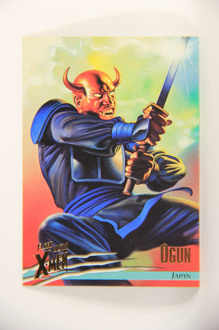 X-Men Fleer Ultra Wolverine 1996 Trading Card #31 Ogun L010693