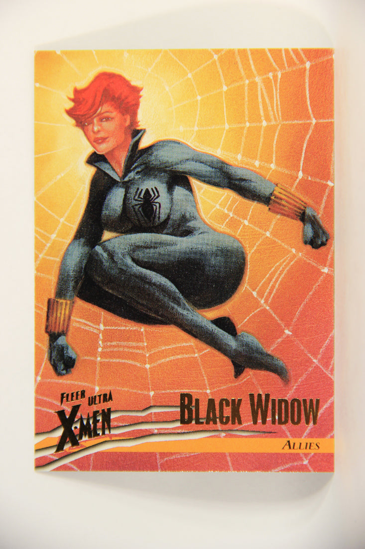 X-Men Fleer Ultra Wolverine 1996 Trading Card #44 Black Widow L010706