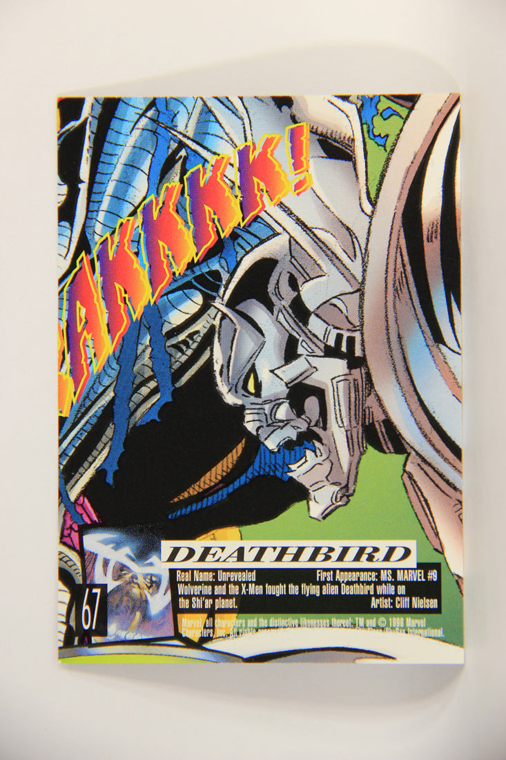 X-Men Fleer Ultra Wolverine 1996 Trading Card #67 Deathbird L010729