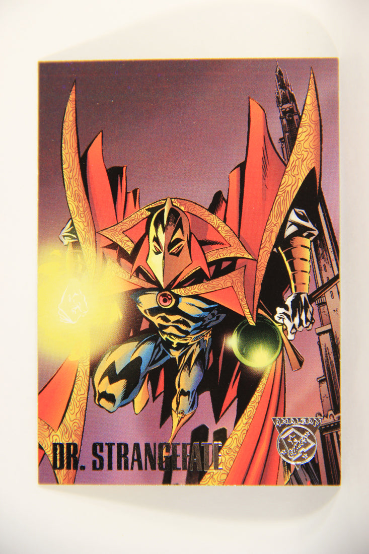 Amalgam Comics 1996 Marvel DC Trading Card #10 Dr. Strangefate L010770