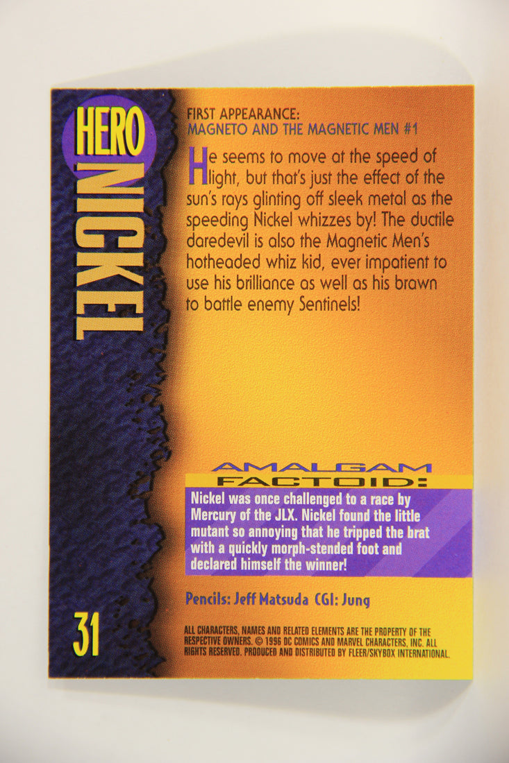 Amalgam Comics 1996 Marvel DC Trading Card #31 Nickel L010791