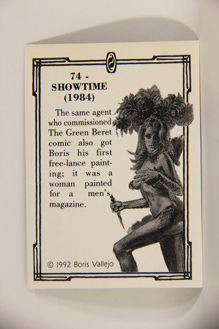 Boris Vallejo Series 2 - 1992 Artwork Trading Card #74 Showtime L011071