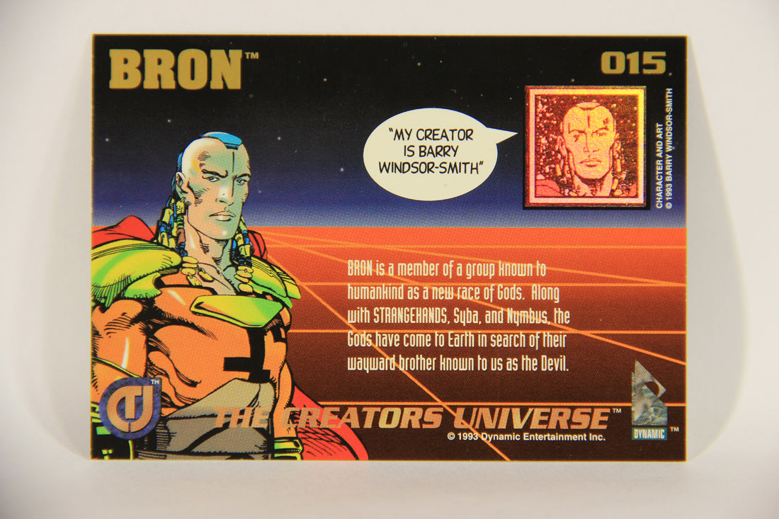 The Creators Universe 1993 Trading Card #15 Bron ENG L011092