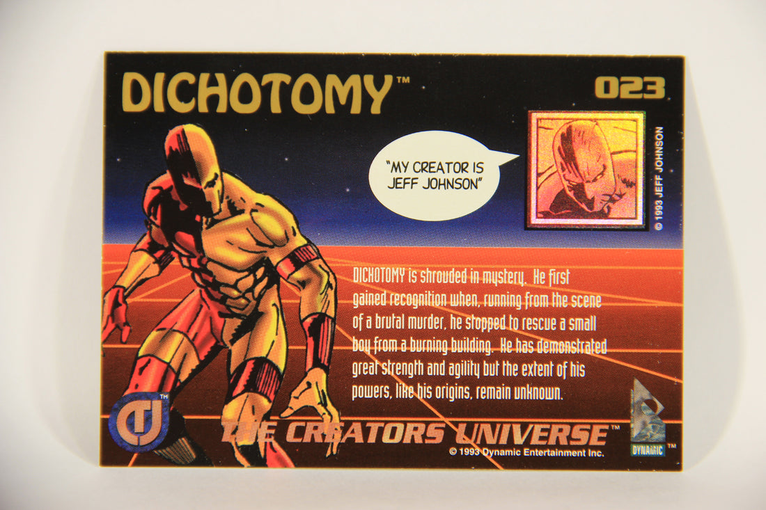 The Creators Universe 1993 Trading Card #23 Dichotomy ENG L011100