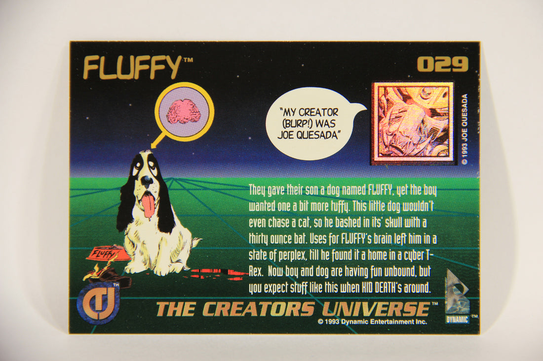 The Creators Universe 1993 Trading Card #29 Fluffy ENG L011106