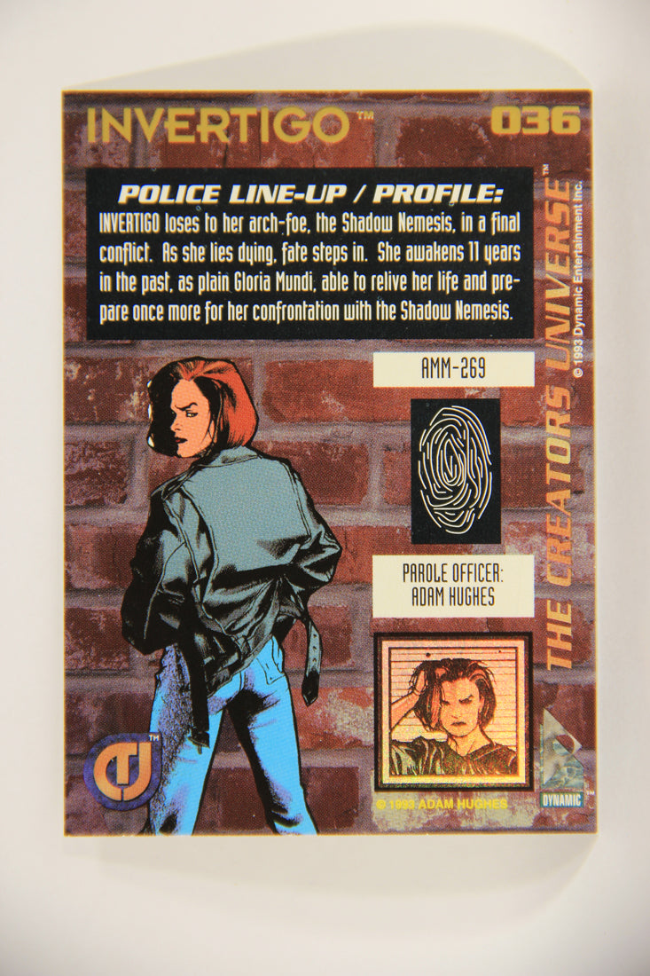 The Creators Universe 1993 Trading Card #36 Invertigo ENG L011113