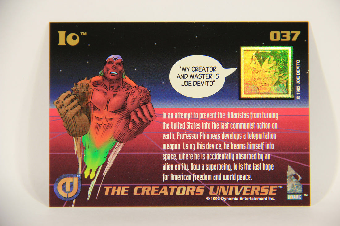 The Creators Universe 1993 Trading Card #37 Io ENG L011114