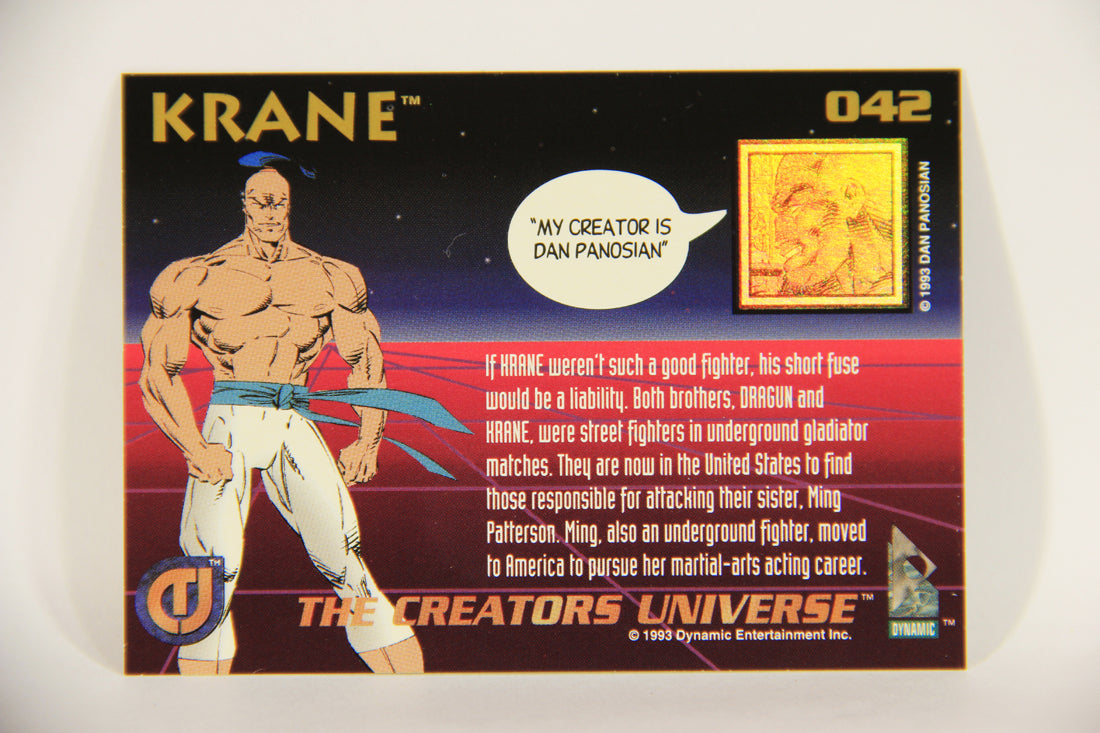 The Creators Universe 1993 Trading Card #42 Krane ENG L011120