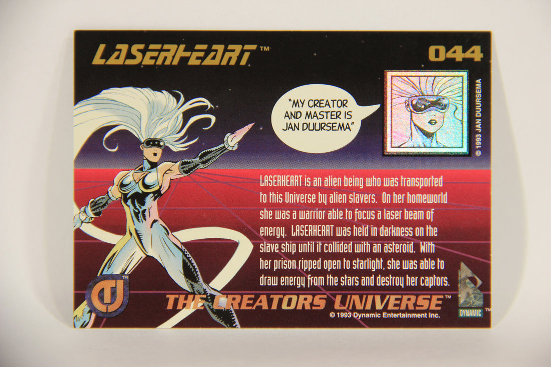 The Creators Universe 1993 Trading Card #44 Laserheart ENG L011122