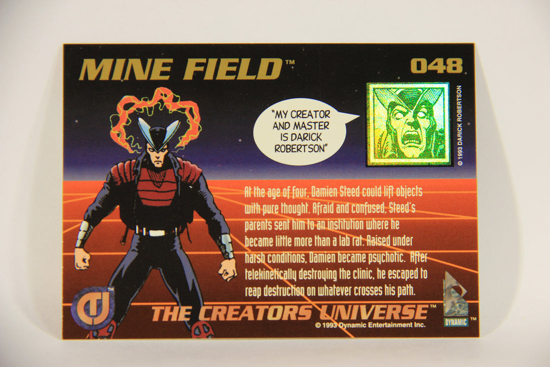 The Creators Universe 1993 Trading Card #48 Mine Field ENG L011126
