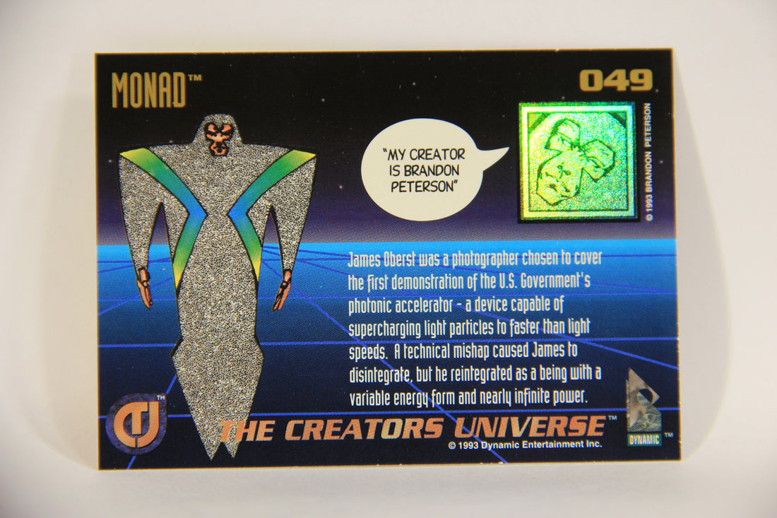 The Creators Universe 1993 Trading Card #49 Monad ENG L011127