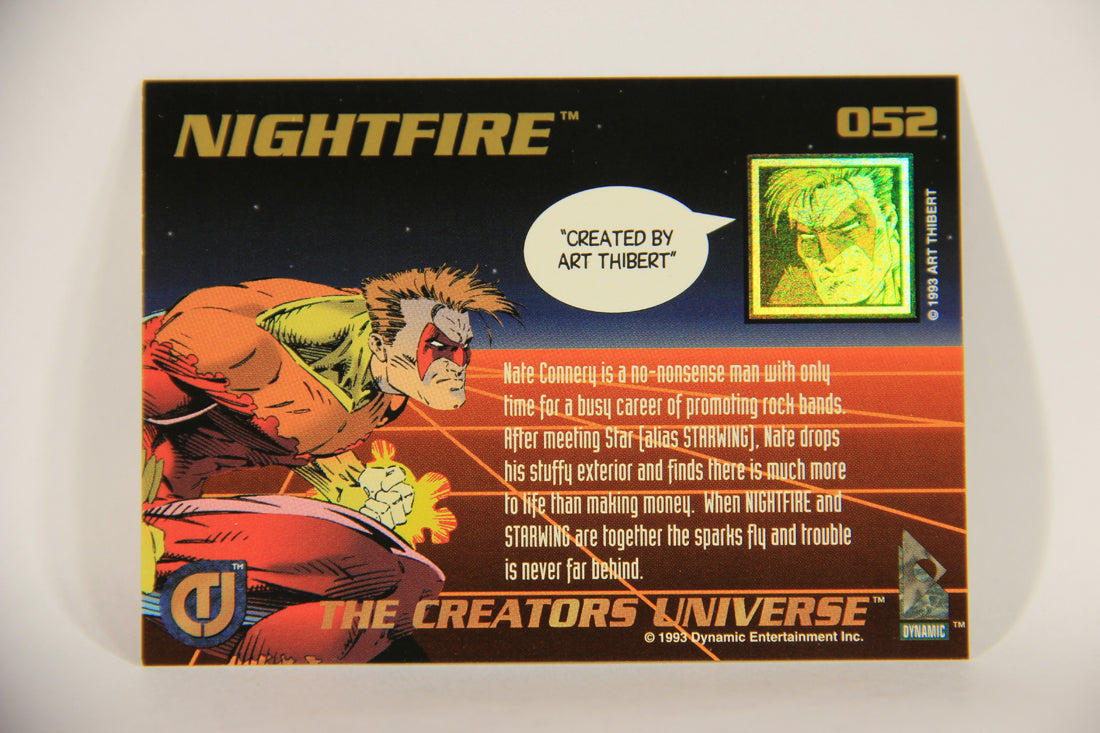 The Creators Universe 1993 Trading Card #52 Nightfire ENG L011130
