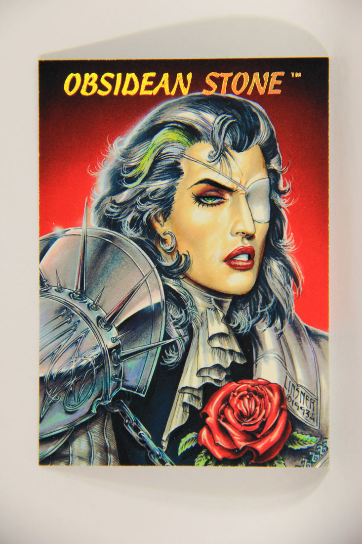 The Creators Universe 1993 Trading Card #54 Obsidean Stone ENG L011132