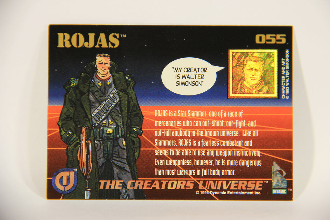 The Creators Universe 1993 Trading Card #55 Rojas ENG L011133