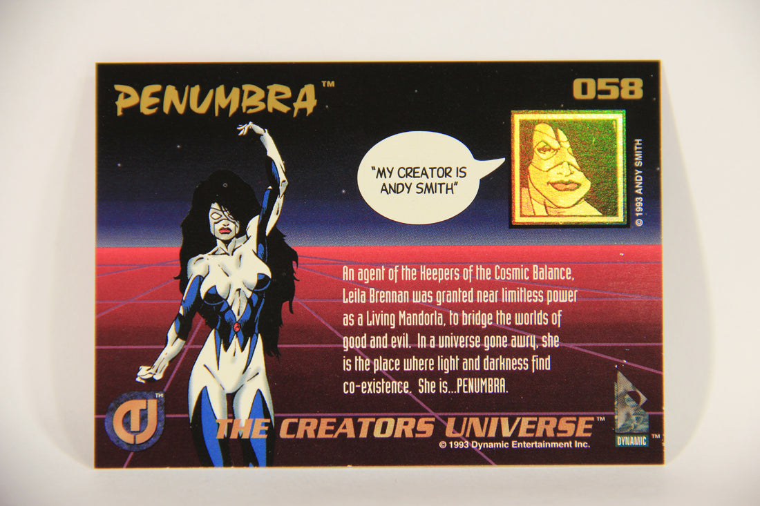 The Creators Universe 1993 Trading Card #58 Penumbra ENG L011136