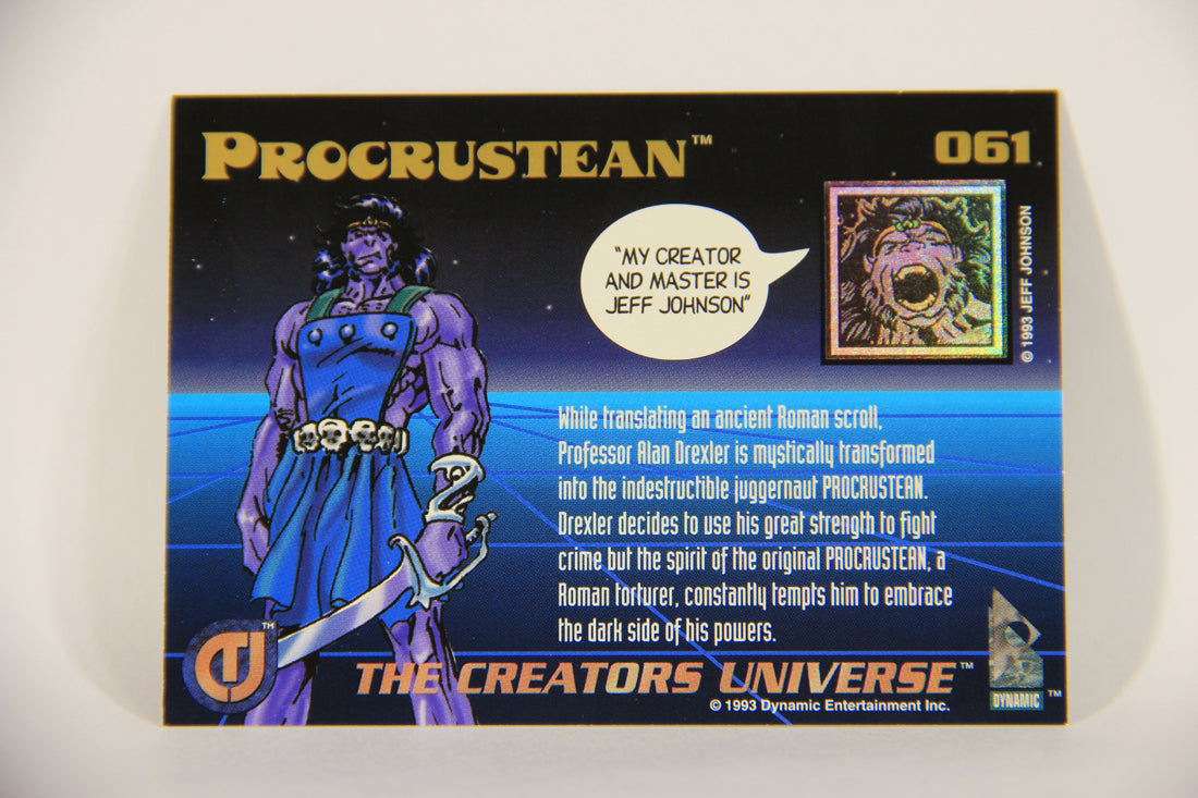 The Creators Universe 1993 Trading Card #61 Procustean ENG L011139
