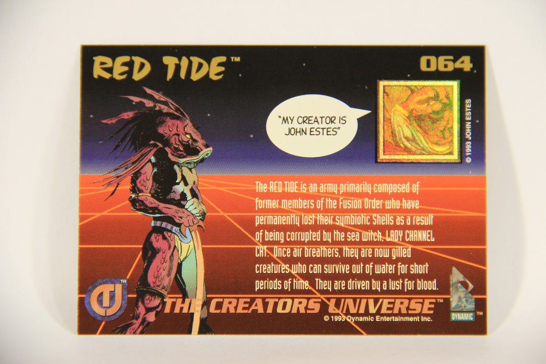 The Creators Universe 1993 Trading Card #64 Red Tide ENG L011142