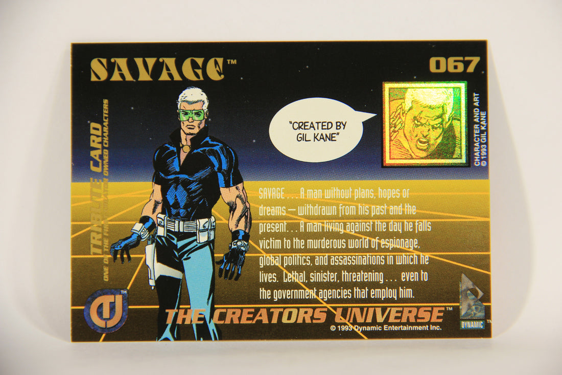 The Creators Universe 1993 Trading Card #67 Savage ENG L011145