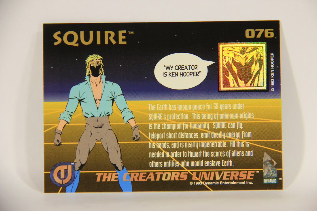 The Creators Universe 1993 Trading Card #76 Squire ENG L011154