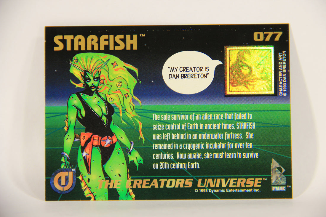 The Creators Universe 1993 Trading Card #77 Starfish ENG L011155