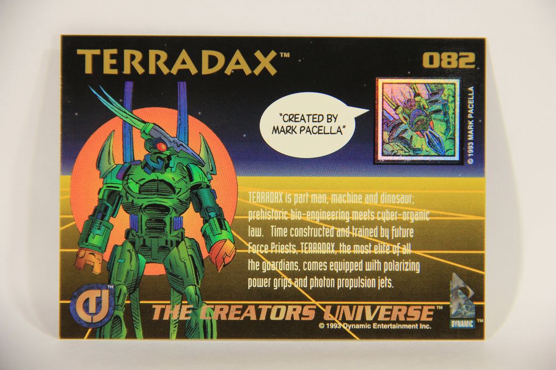 The Creators Universe 1993 Trading Card #82 Terradax ENG L011160