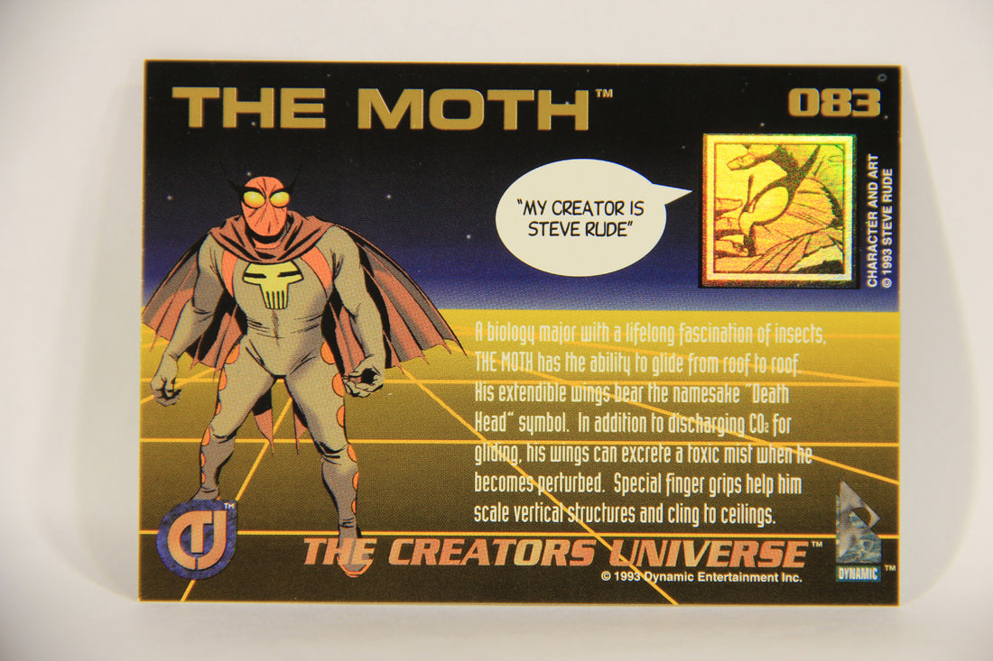 The Creators Universe 1993 Trading Card #83 The Moth ENG L011161