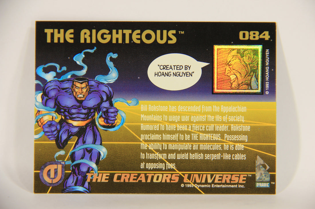 The Creators Universe 1993 Trading Card #84 The Righteous ENG L011162