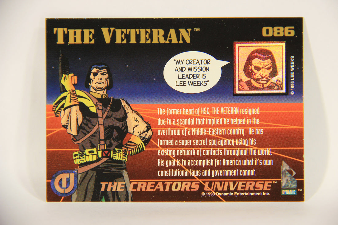 The Creators Universe 1993 Trading Card #86 The Veteran ENG L011164