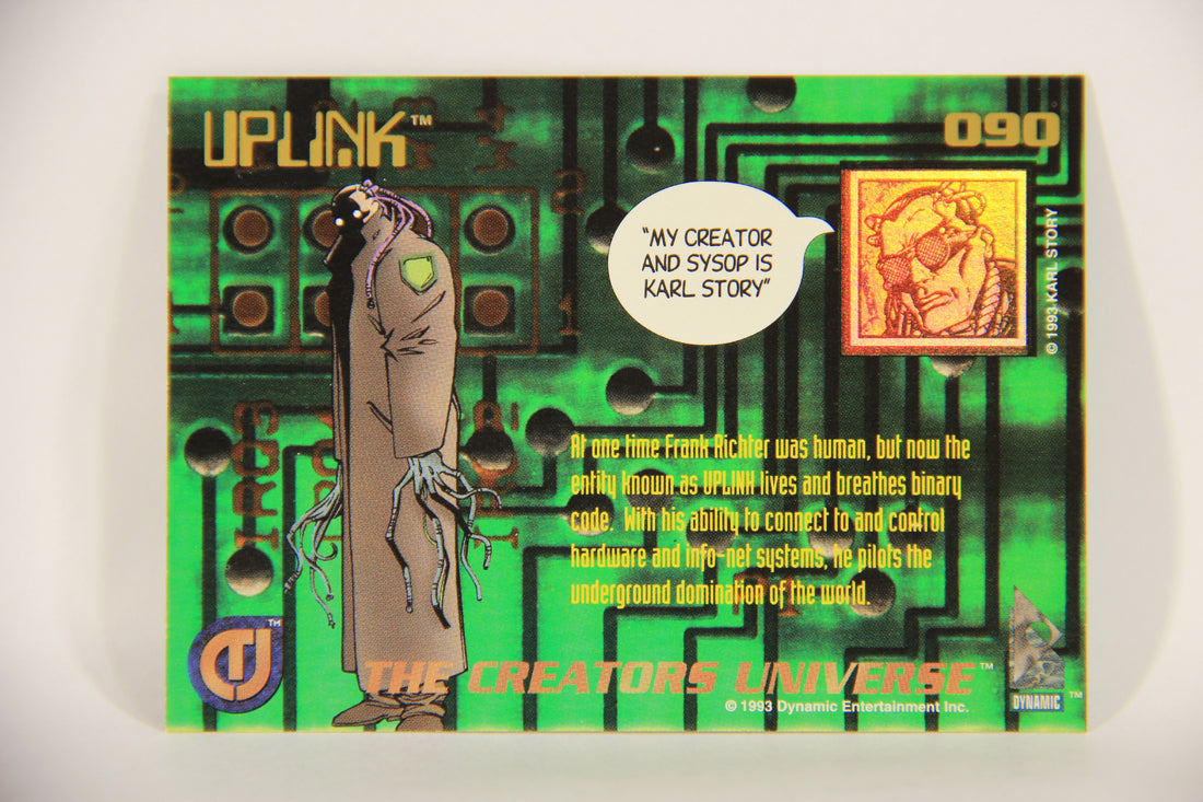 The Creators Universe 1993 Trading Card #90 Uplink ENG L011168