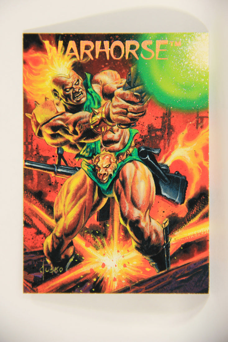 The Creators Universe 1993 Trading Card #92 Warhorse ENG L011170