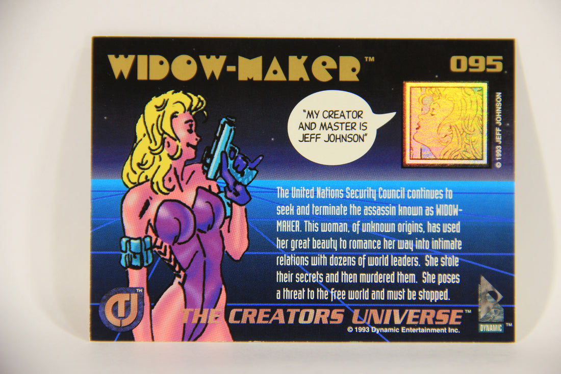 The Creators Universe 1993 Trading Card #95 Widow-Maker ENG L011173