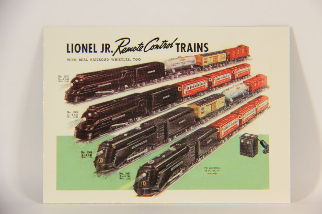 Lionel Greatest Trains 1998 Trading Card #29 - 1936 Lionel Jr Train Sets ENG L011257