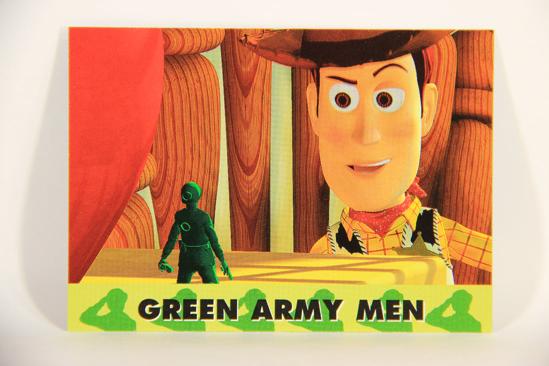 Toy Story 1996 Series 2 Trading Card #4 Green Army Men ENG L011544