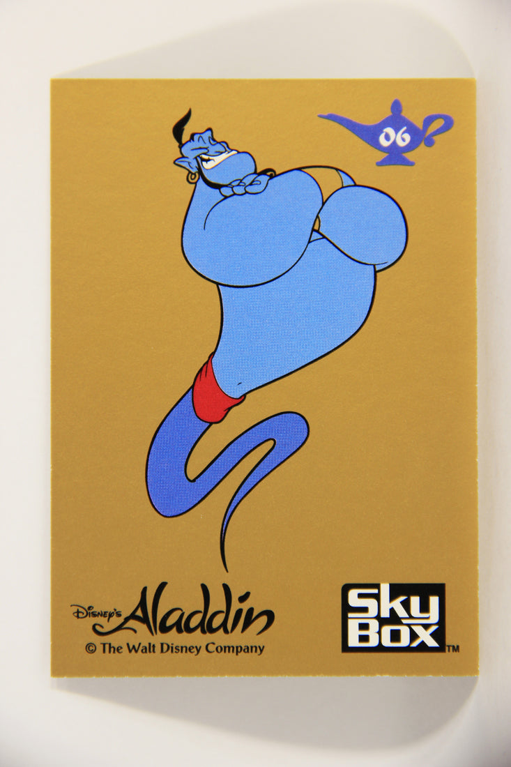 Aladdin 1993 Trading Card #6 Genie ENG SkyBox L011620