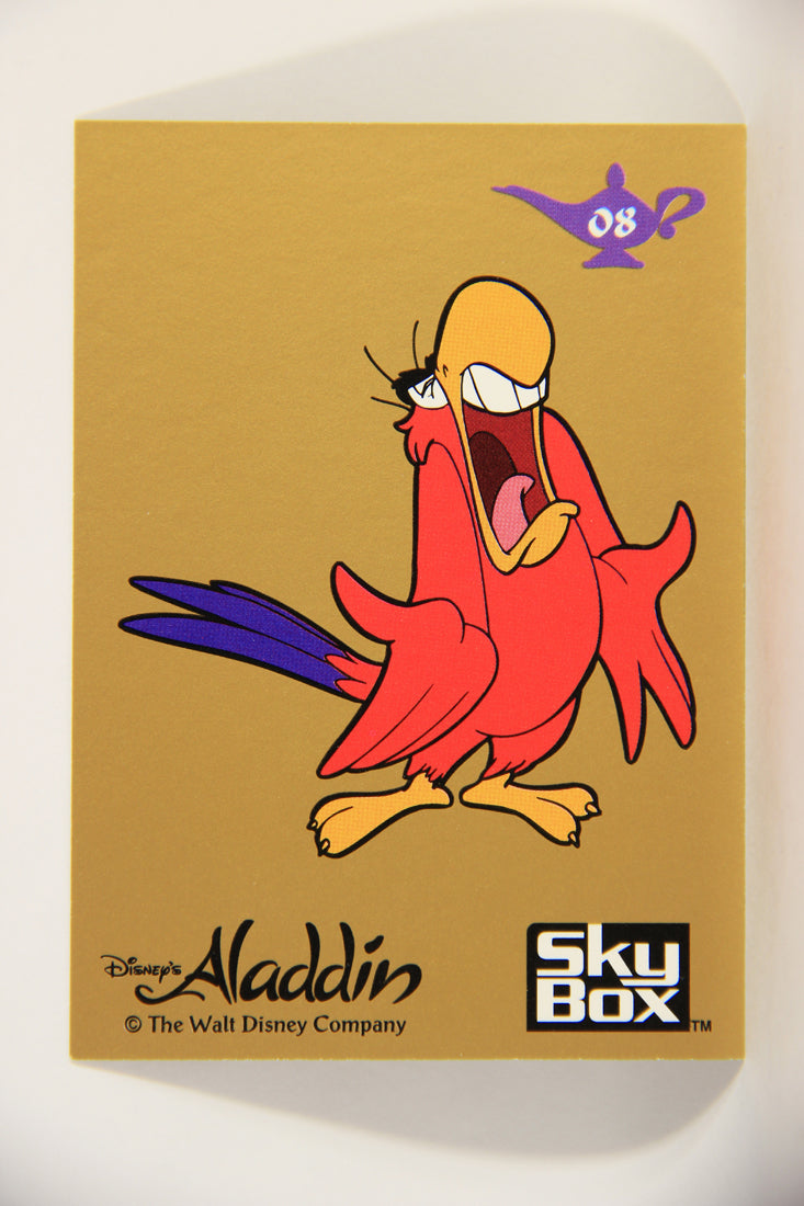Aladdin 1993 Trading Card #8 Iago ENG SkyBox L011622