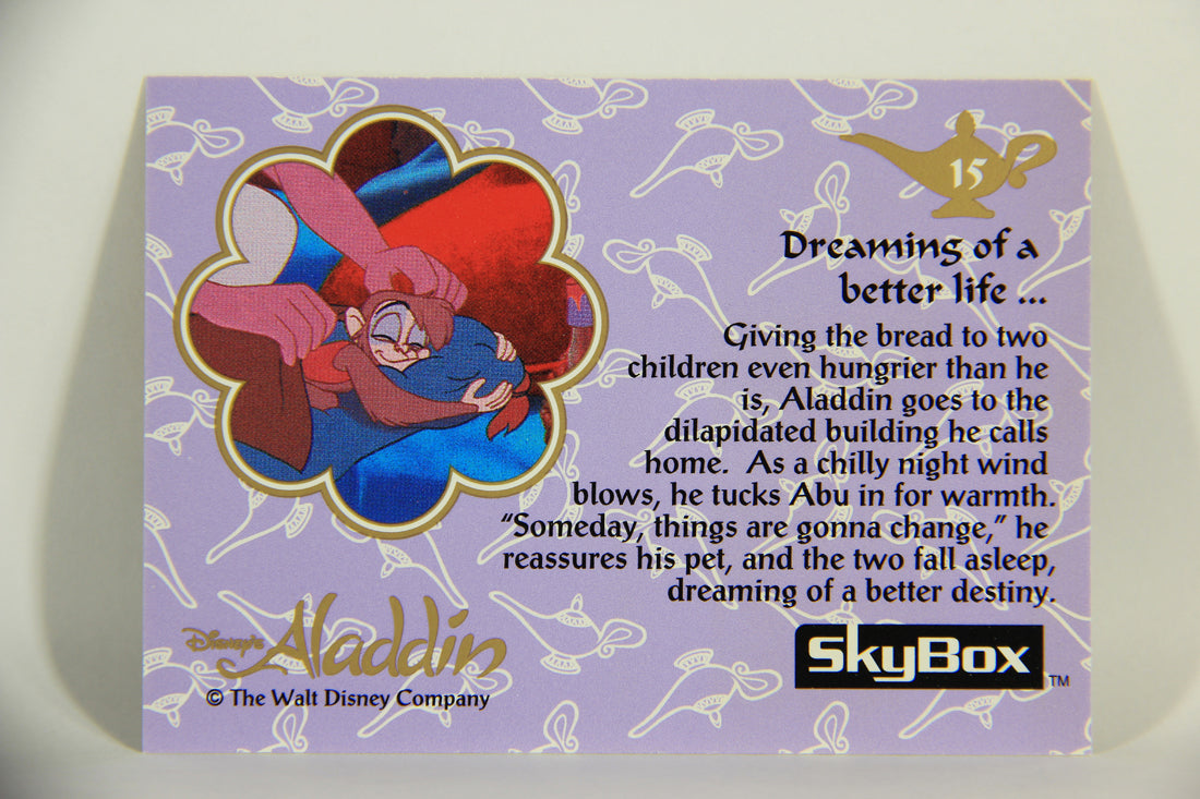 Aladdin 1993 Trading Card #15 Dreaming Of A Better Life ENG SkyBox L011629