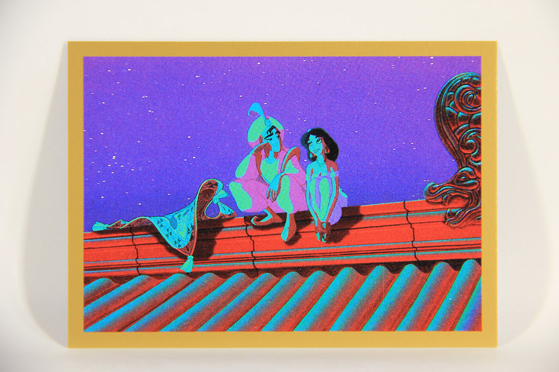 Aladdin 1993 Trading Card #57 A Romantic Evening ENG SkyBox L011671