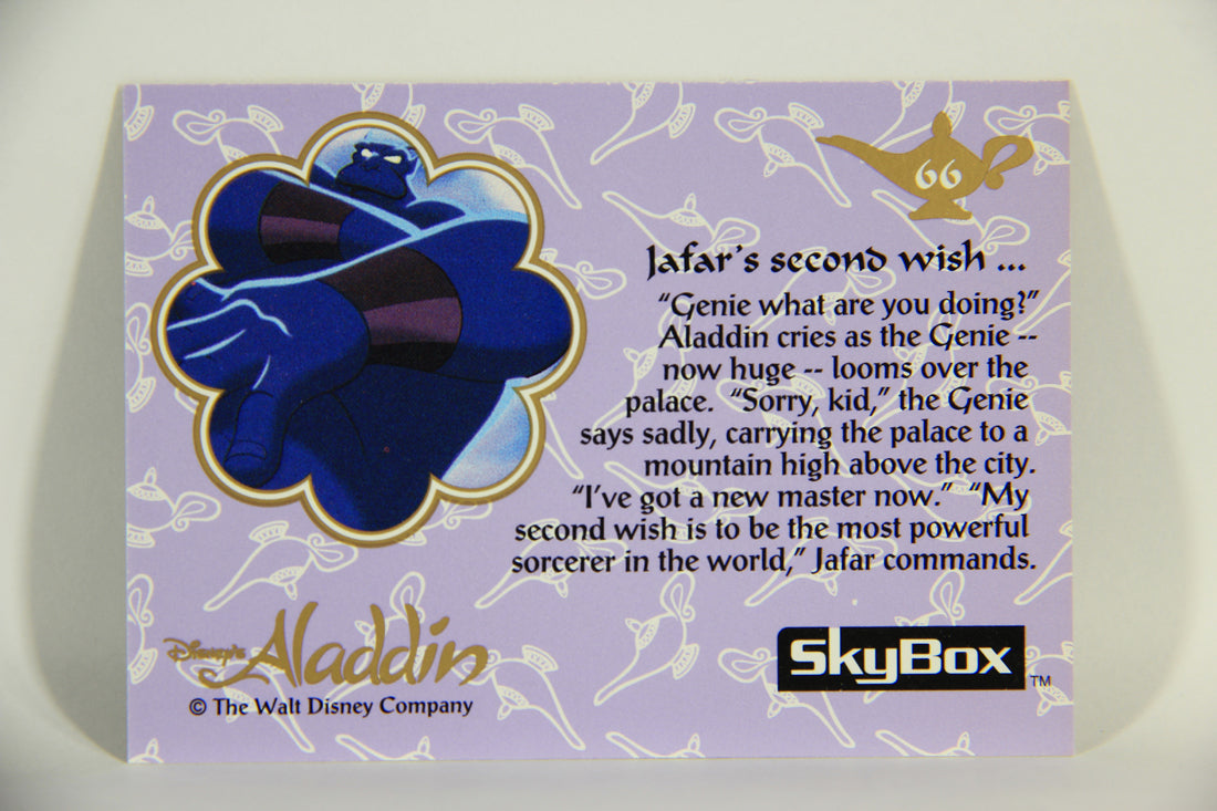 Aladdin 1993 Trading Card #66 Jafar's Second Wish ENG SkyBox L011680