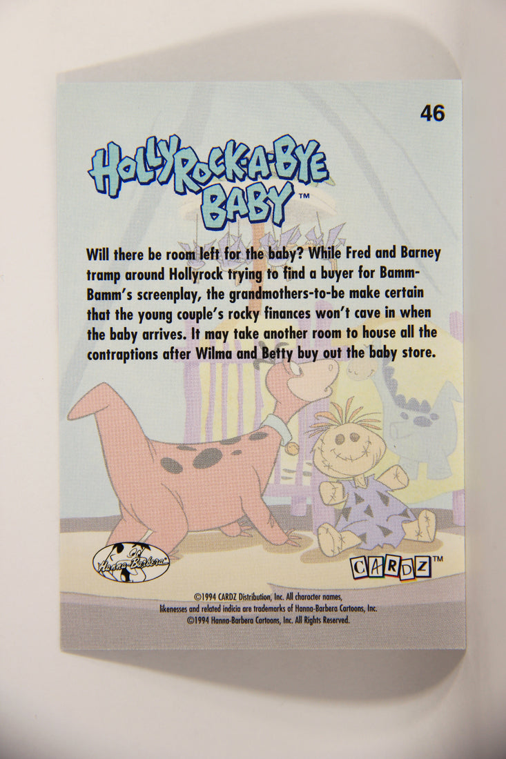Return Of The Flintstones 1994 Trading Card #46 Room Left For The Baby ENG L012073