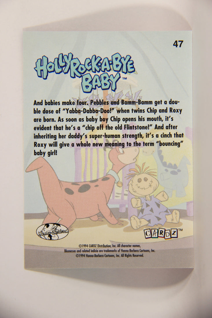 Return Of The Flintstones 1994 Trading Card #47 And Babies Make Four ENG L012074