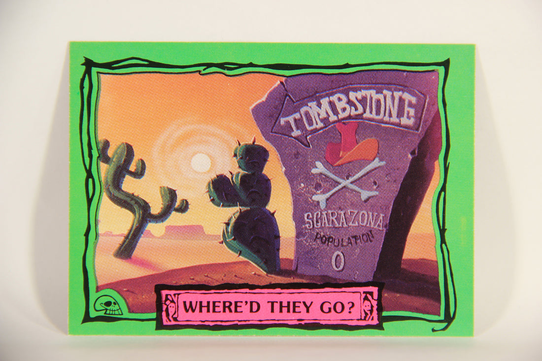 Beetlejuice 1990 Trading Card #20 Where'd They Go ENG L012127
