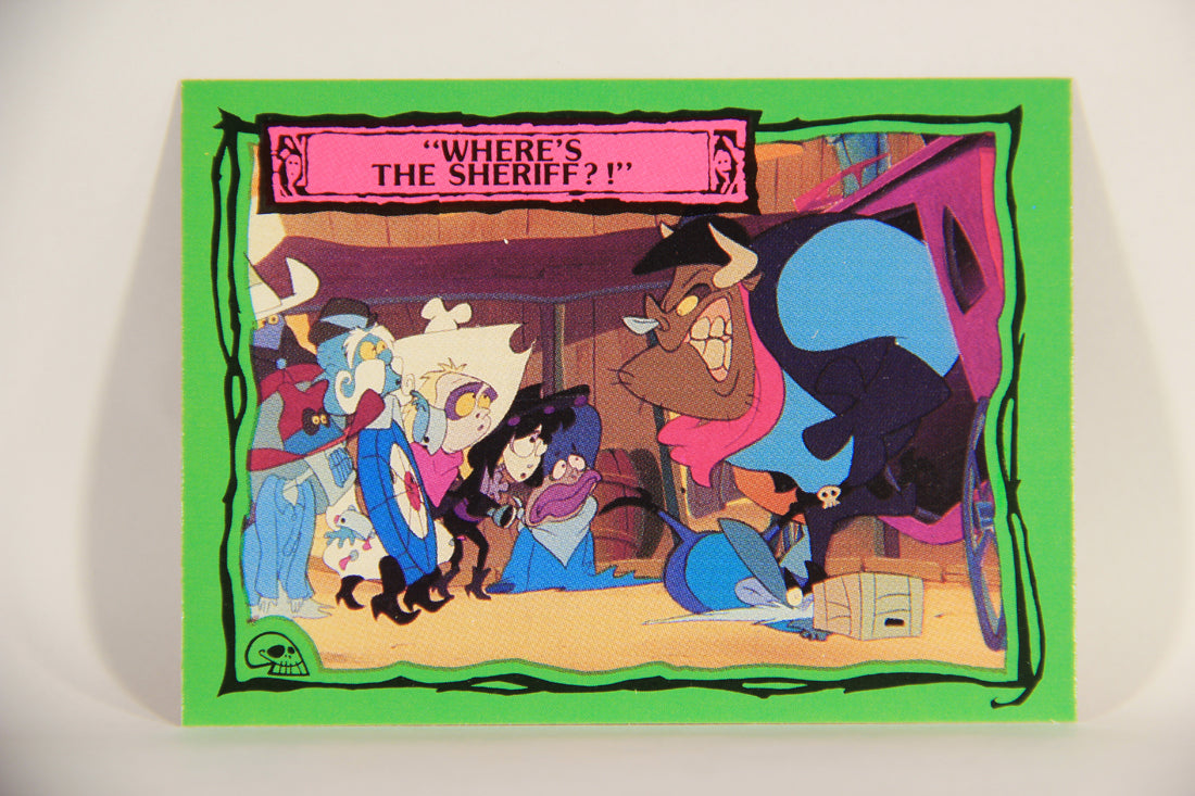 Beetlejuice 1990 Trading Card #23 Where's The Sheriff ENG L012130