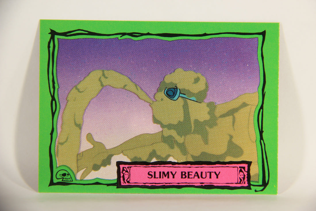 Beetlejuice 1990 Trading Card #31 Slimy Beauty ENG L012138