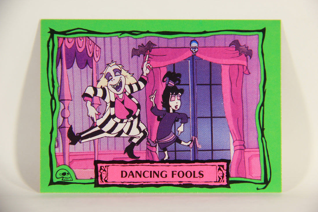 Beetlejuice 1990 Trading Card #37 Dancing Fools ENG L012144