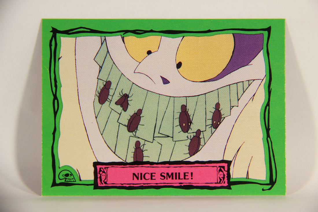 Beetlejuice 1990 Trading Card #43 Nice Smile ENG L012150