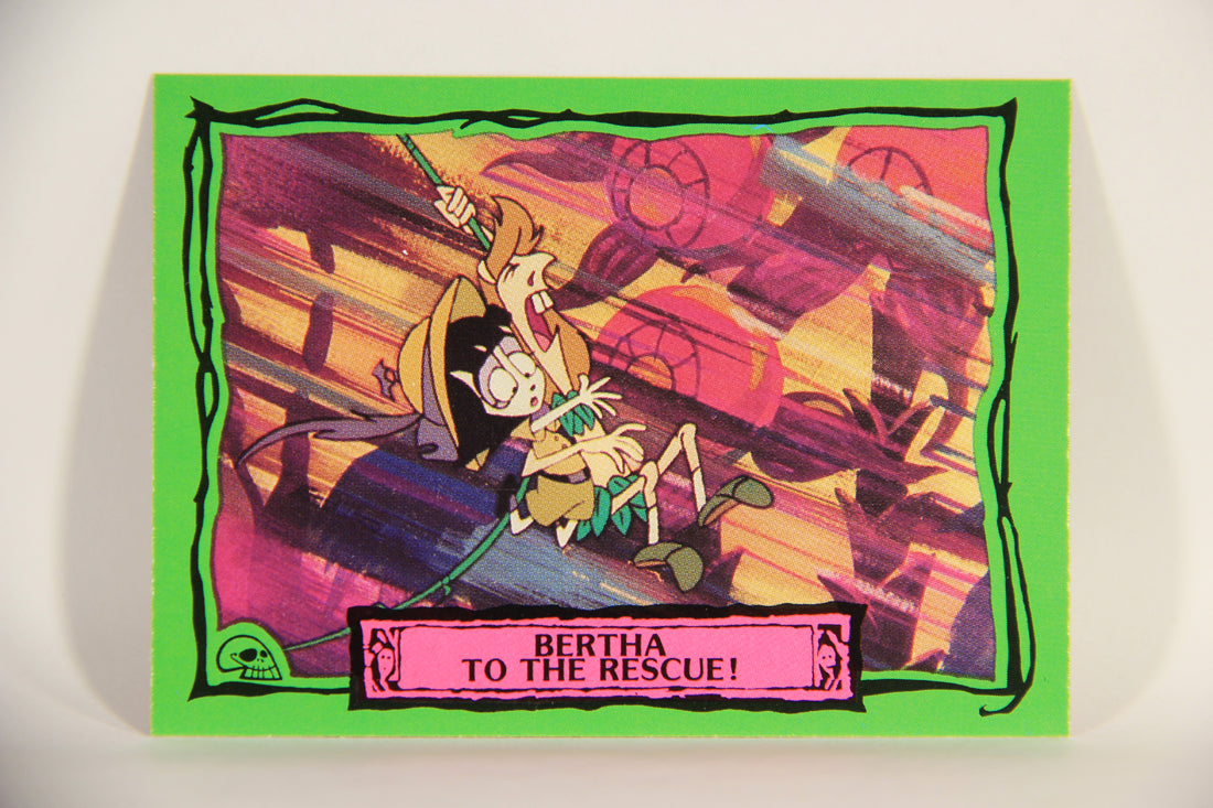 Beetlejuice 1990 Trading Card #52 Bertha To The Rescue ENG L012159