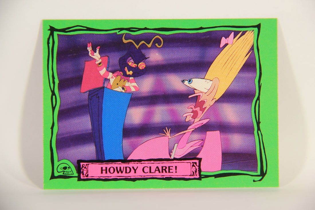 Beetlejuice 1990 Trading Card #59 Howdy Clare ENG L012166