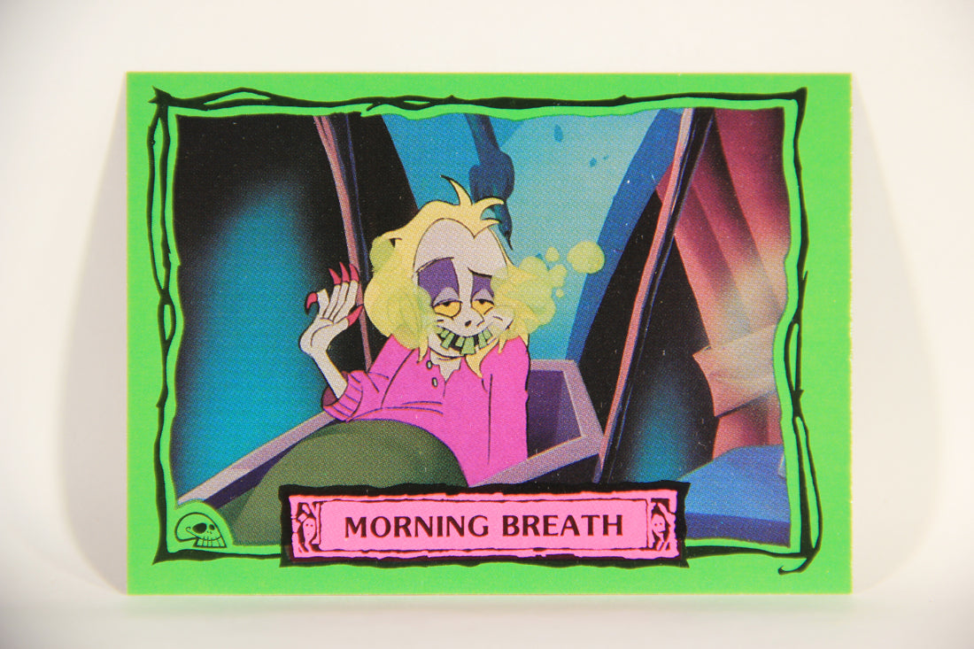 Beetlejuice 1990 Trading Card #61 Morning Breath ENG L012168