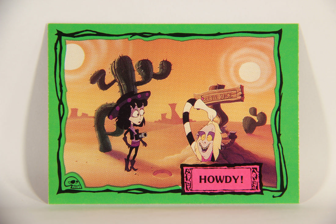 Beetlejuice 1990 Trading Card #64 Howdy ENG L012171